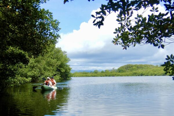 Kayak dans la baie Eden jungle lodge - Bocas del Toro -Panama