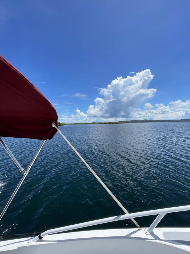 Balade en bateau moteur dans l'Archipel - Bocas del Toro -Eden Jungle Lodge - Panama