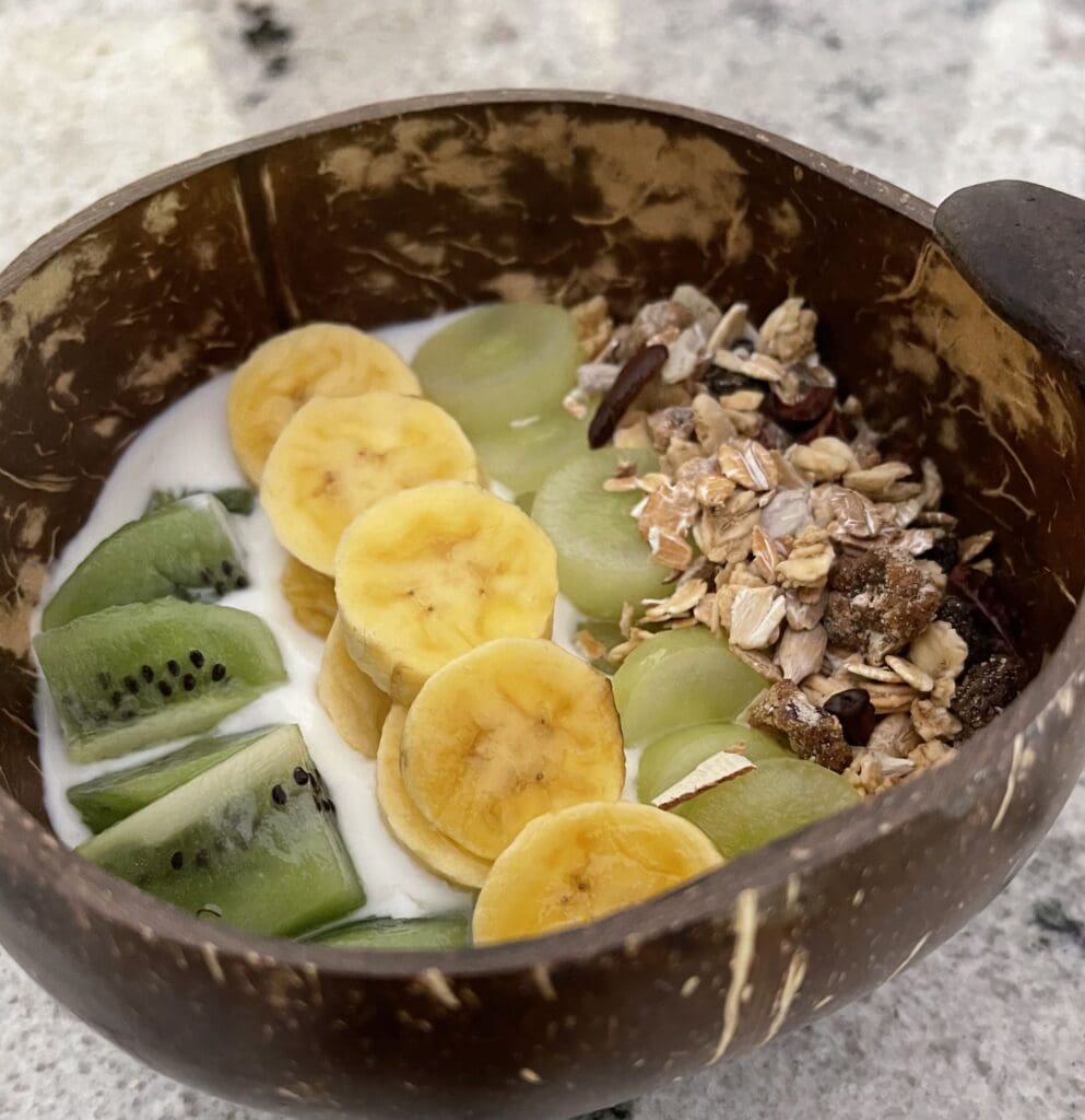 Petit déjeuner aux fruits - Eden jungle lodge - Panama